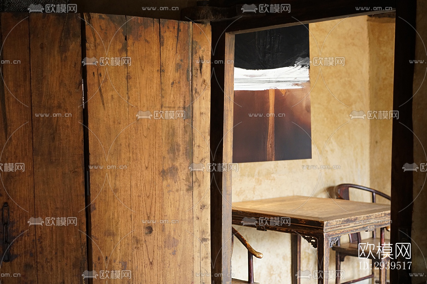 现代酒店民宿效果图下载（渲染图14）