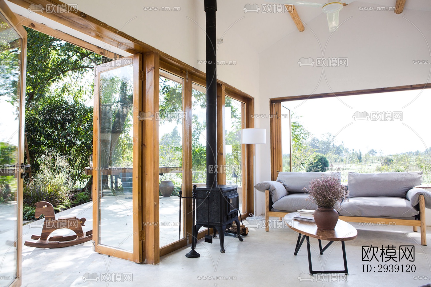 北欧酒店民宿效果图下载（渲染图7）