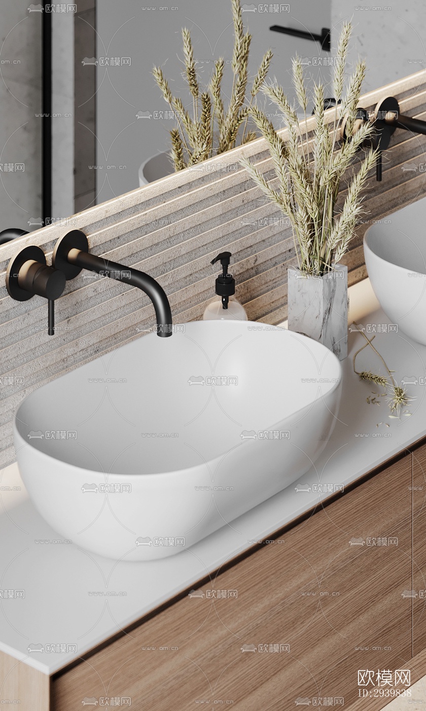 现代公寓效果图下载（渲染图15）