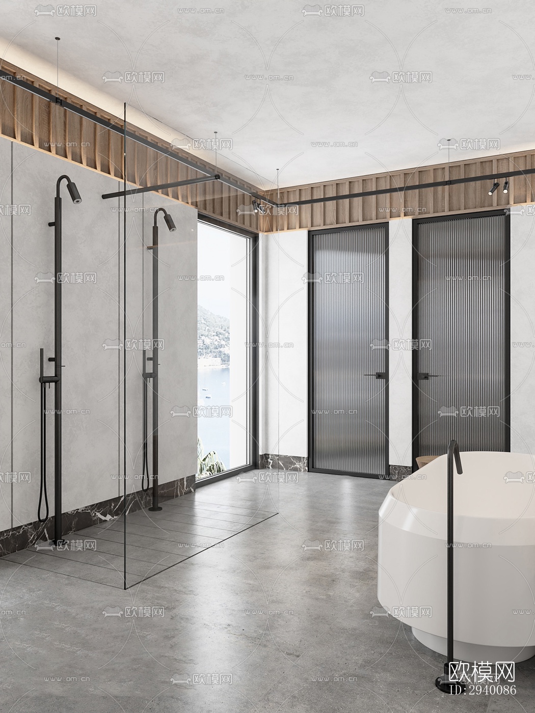 北欧平层效果图下载（渲染图4）