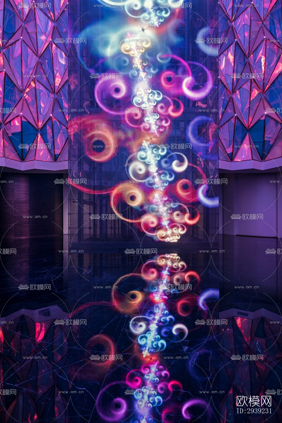 后现代酒店民宿效果图下载（渲染图5）