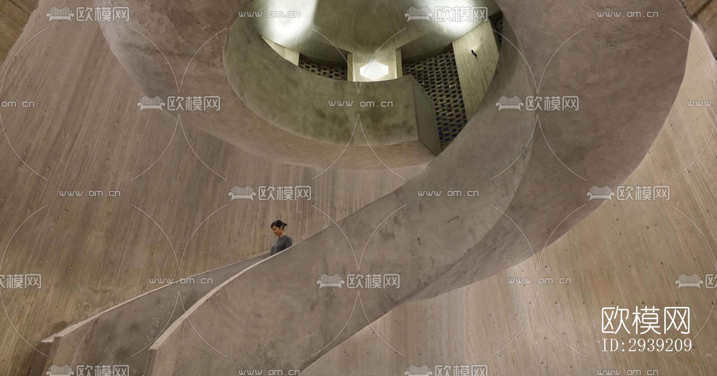 后现代酒店民宿效果图下载（渲染图8）