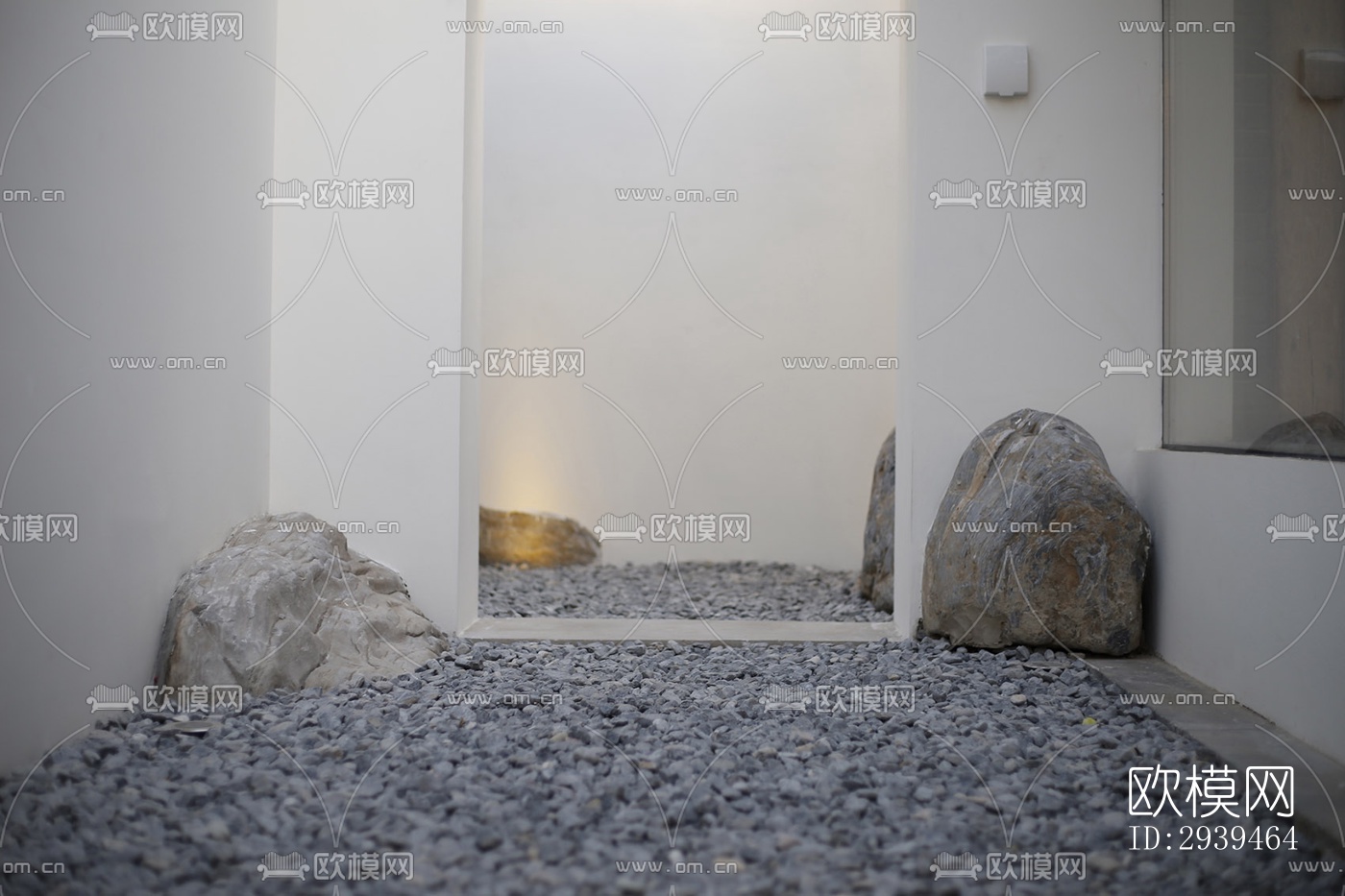 现代酒店民宿效果图下载（渲染图4）