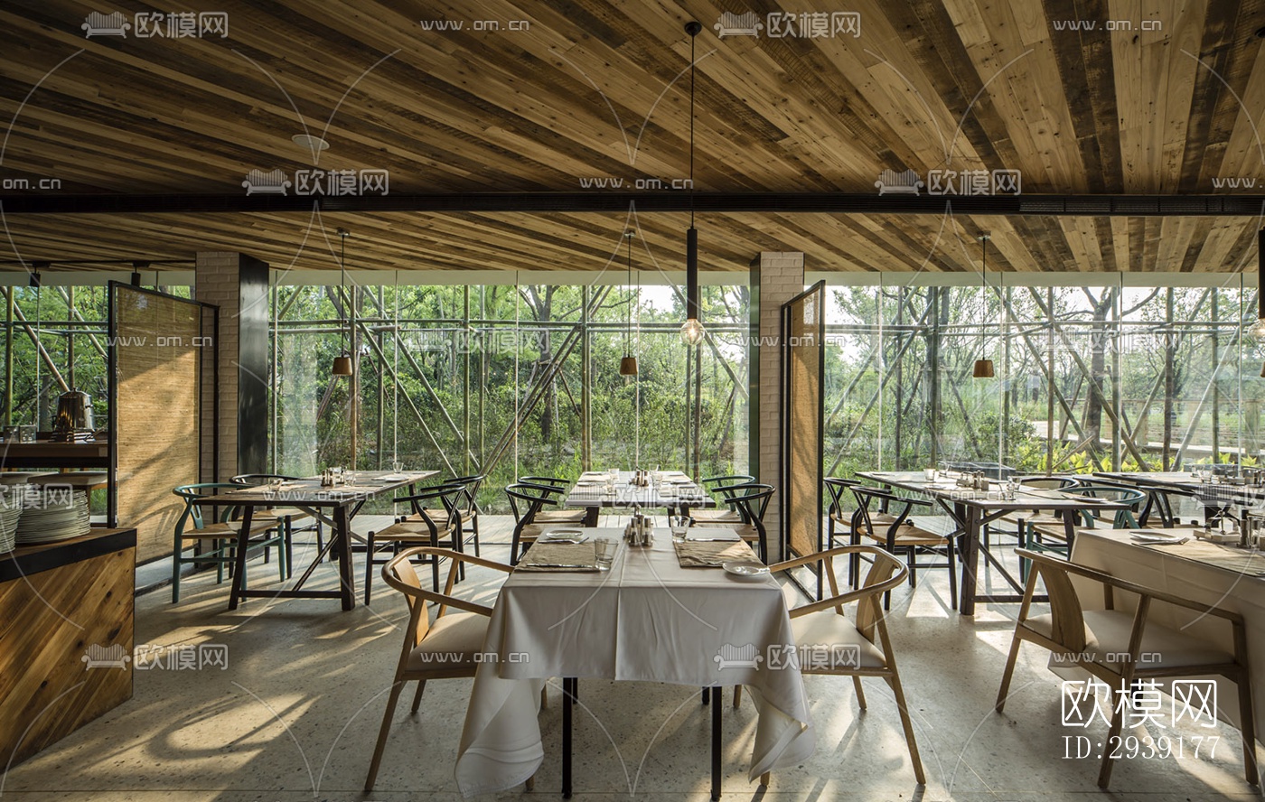 北欧酒店民宿效果图下载（渲染图20）