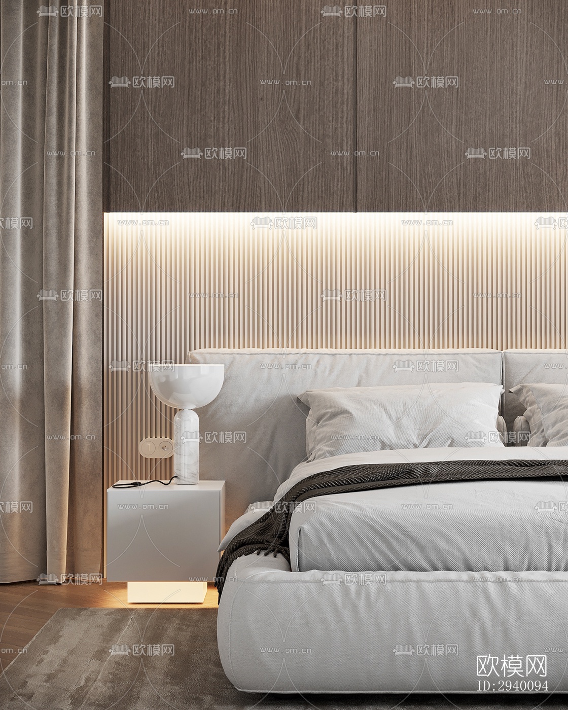 北欧平层效果图下载（渲染图18）