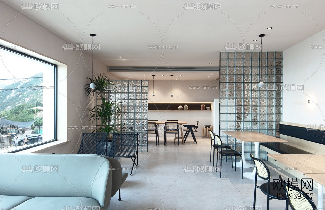 现代酒店民宿效果图下载（渲染图17）