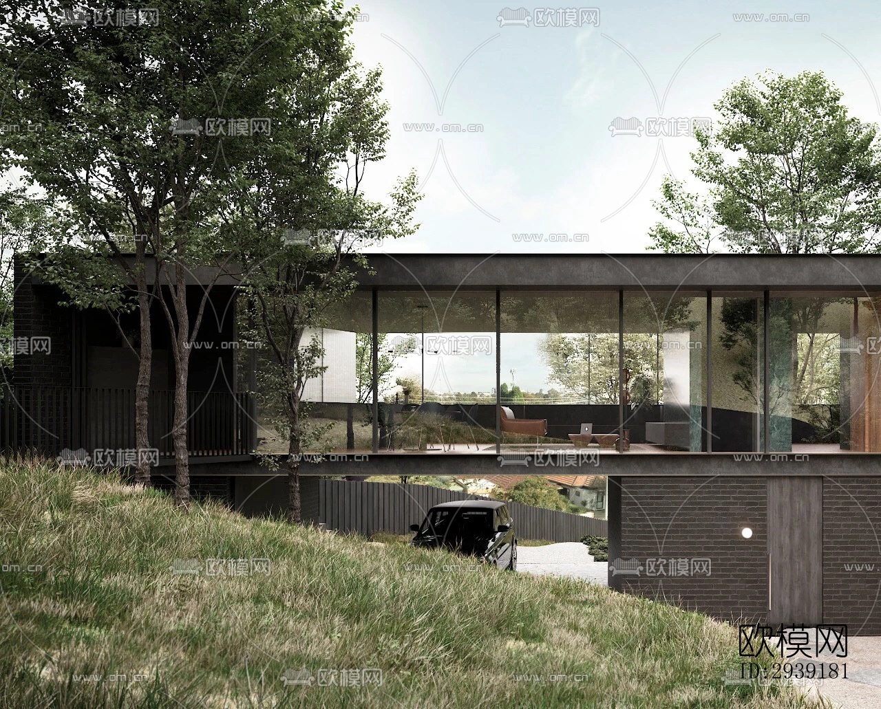 北欧酒店民宿效果图下载（渲染图10）