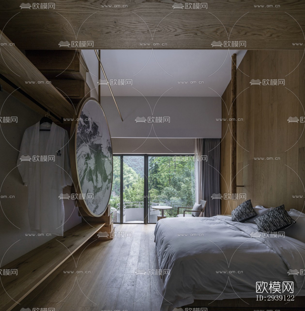 北欧酒店民宿效果图下载（渲染图7）