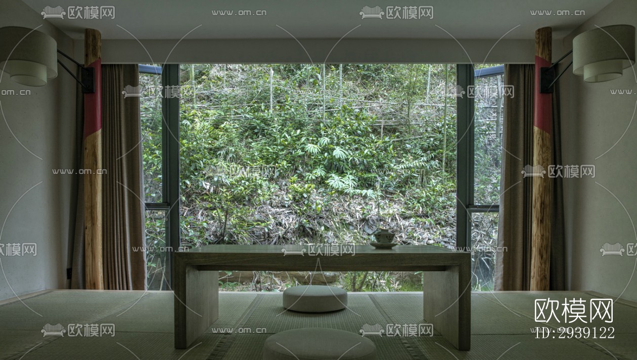 北欧酒店民宿效果图下载（渲染图5）