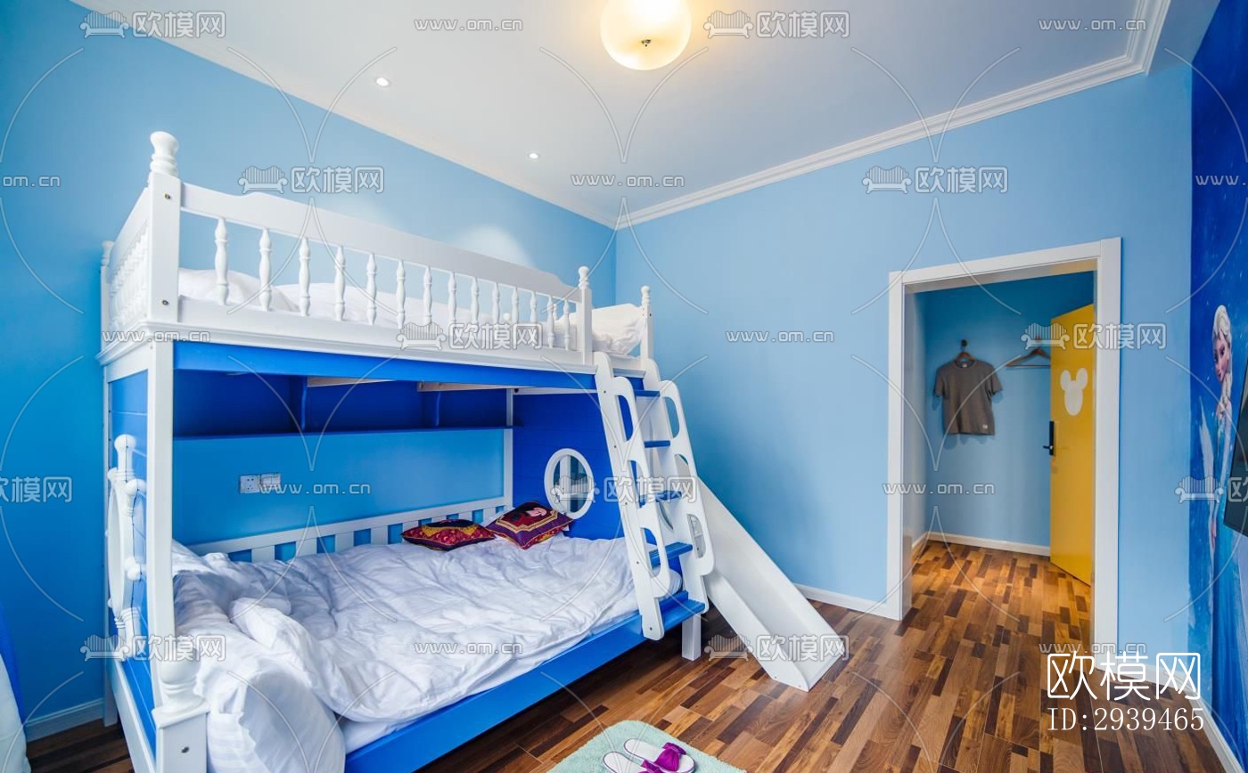 现代酒店民宿效果图下载（渲染图16）