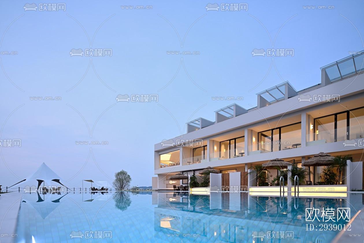 侘寂酒店民宿效果图下载（渲染图17）