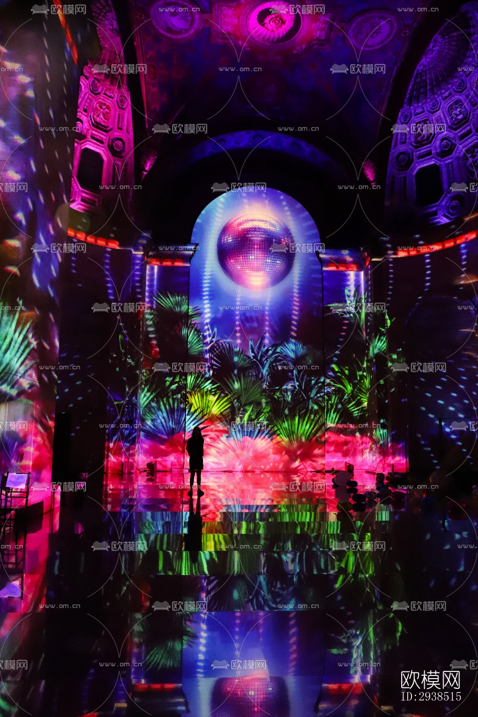 东南亚展览展厅效果图下载（渲染图7）