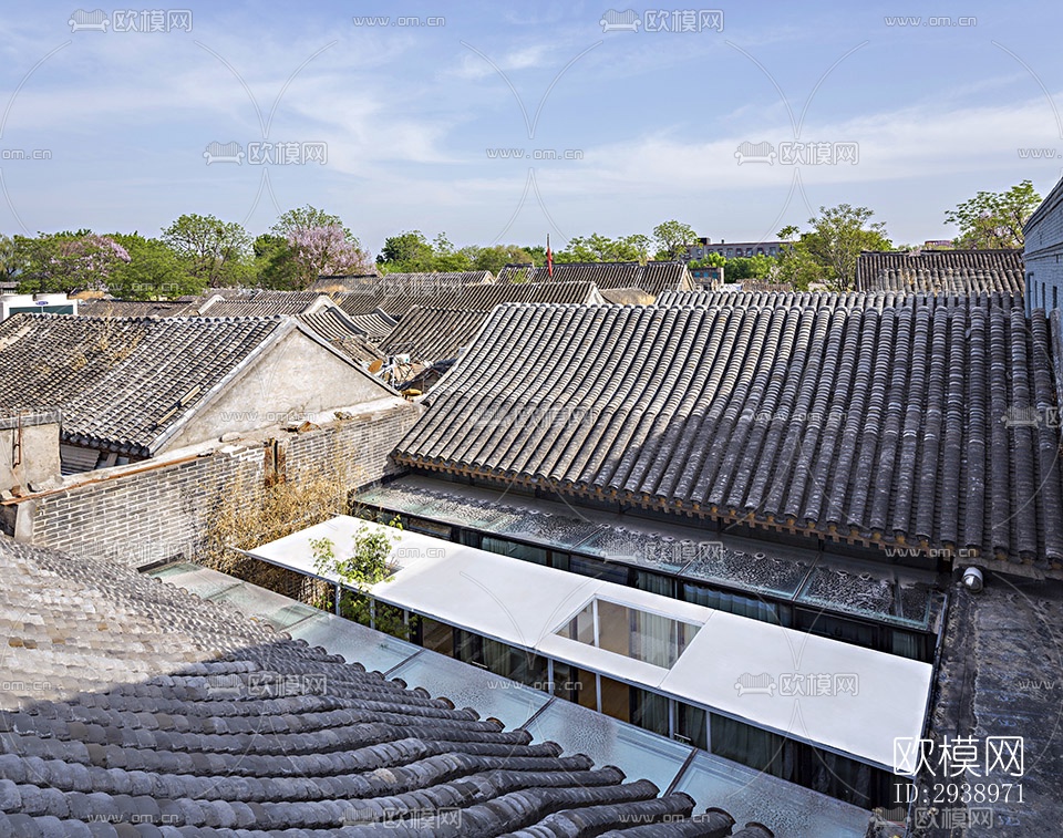 中式酒店民宿效果图下载（渲染图3）