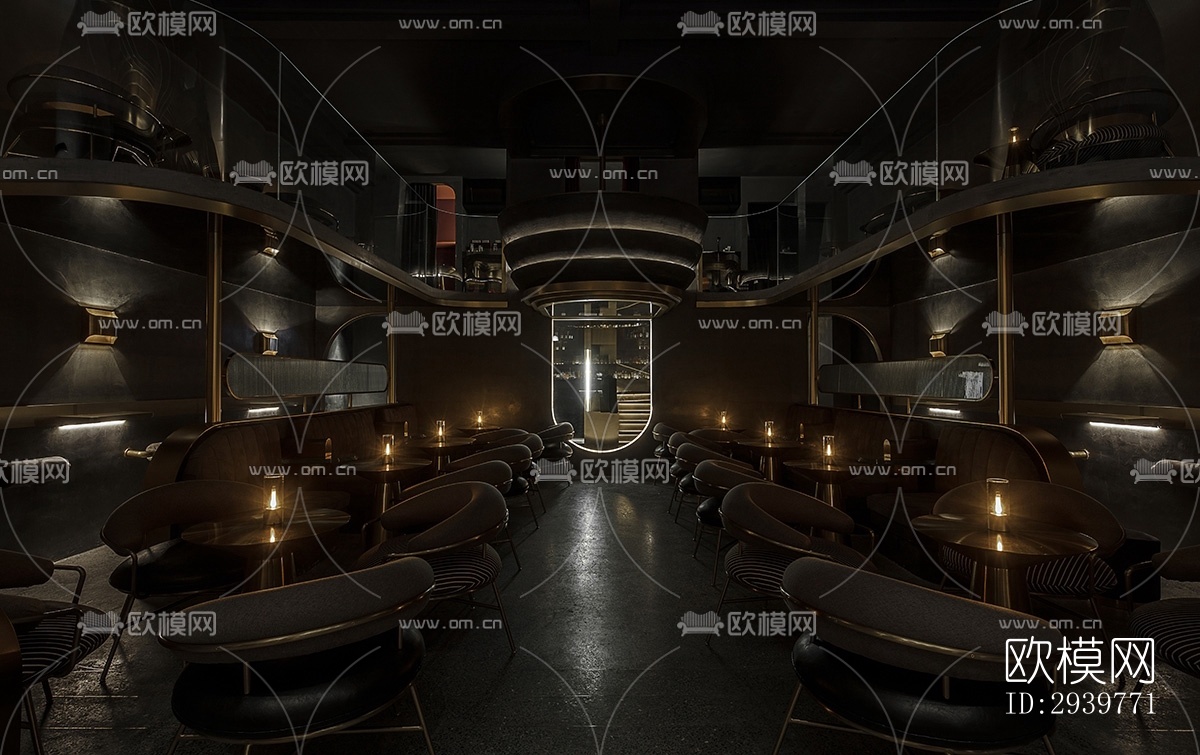 现代酒吧效果图下载（渲染图5）
