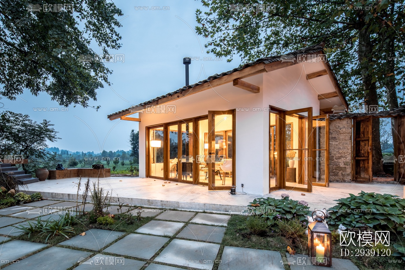 北欧酒店民宿效果图下载（渲染图6）