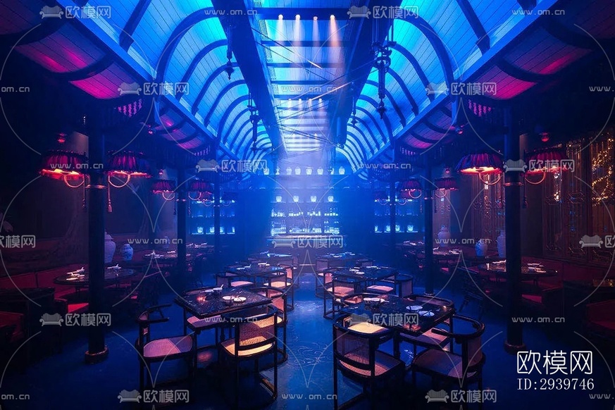 歐式酒吧效果圖下載(渲染圖14)