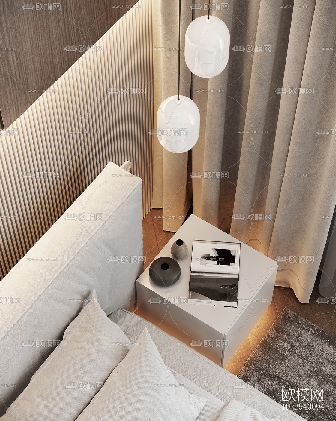 北欧平层效果图下载（渲染图19）