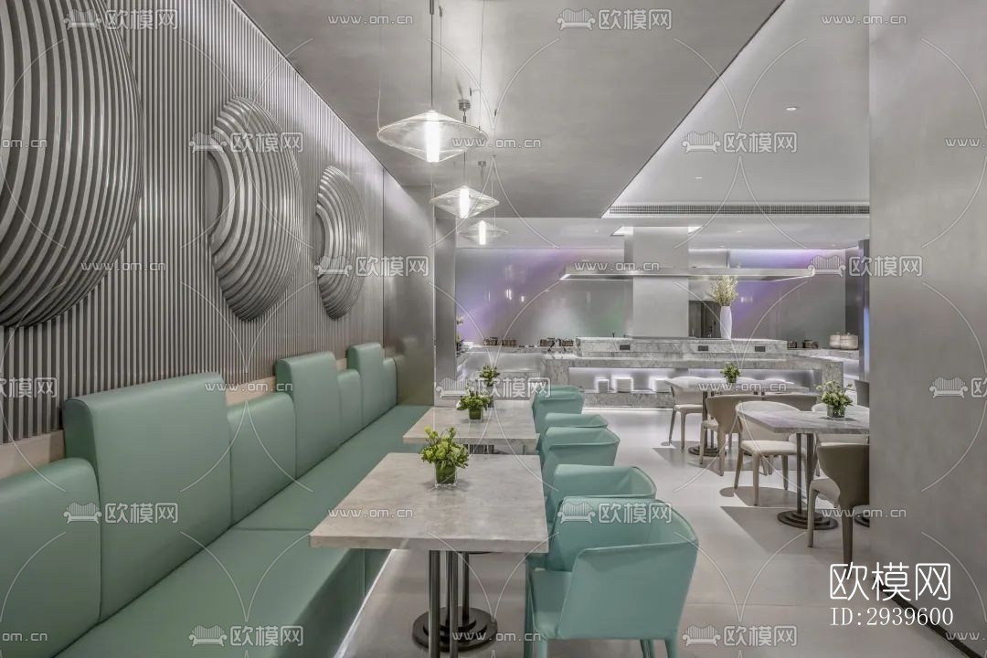 现代酒店民宿效果图下载（渲染图9）