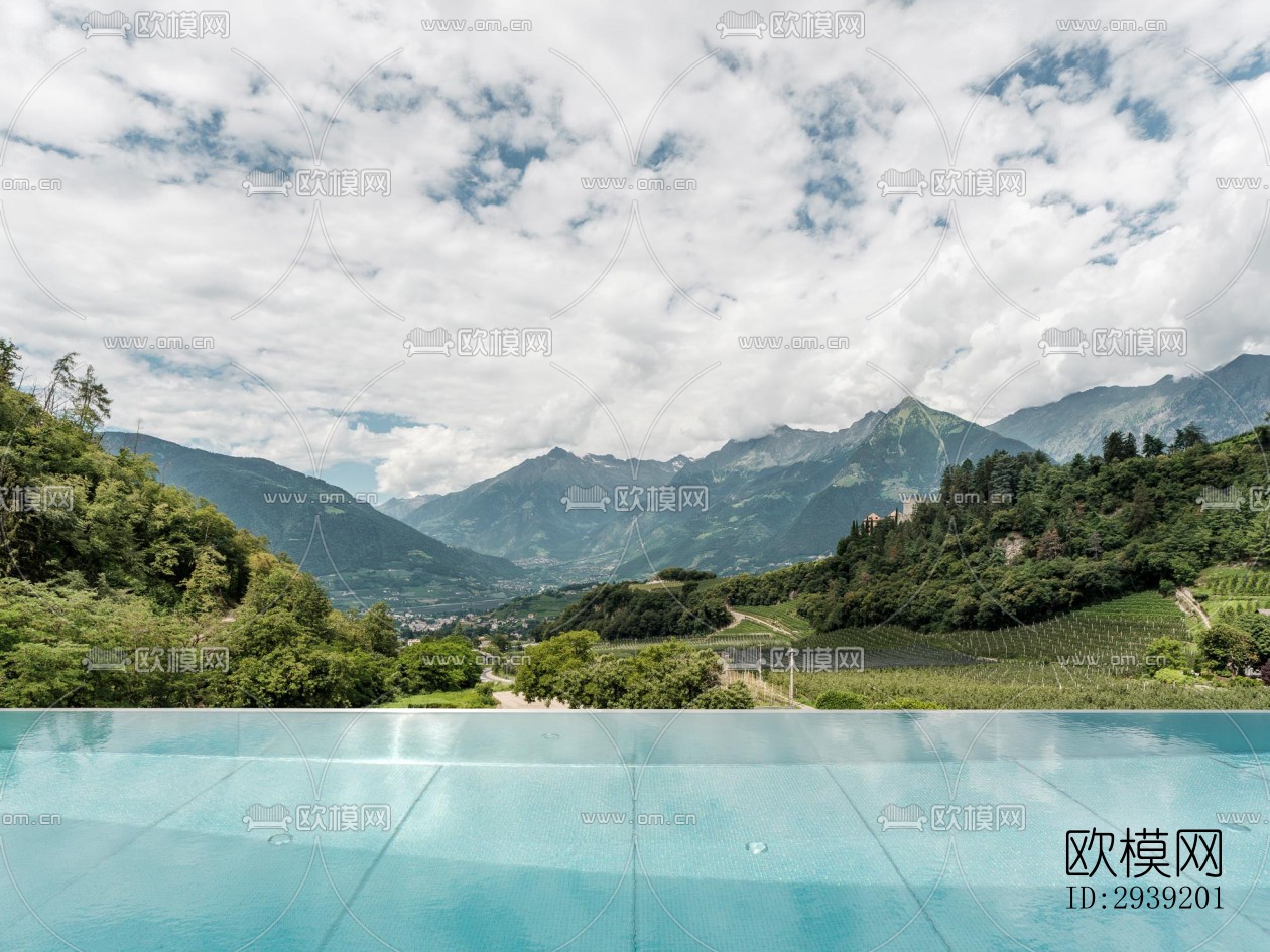 后现代酒店民宿效果图下载（渲染图14）