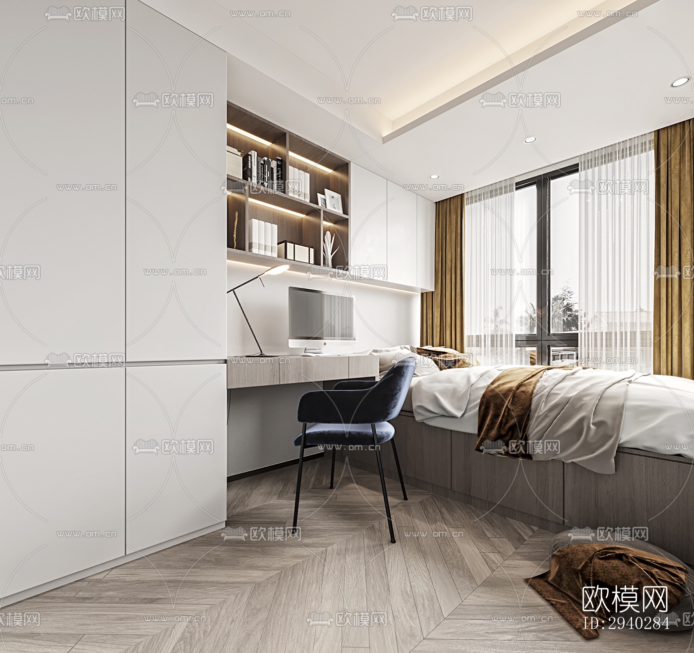 高级灰平层效果图下载（渲染图15）