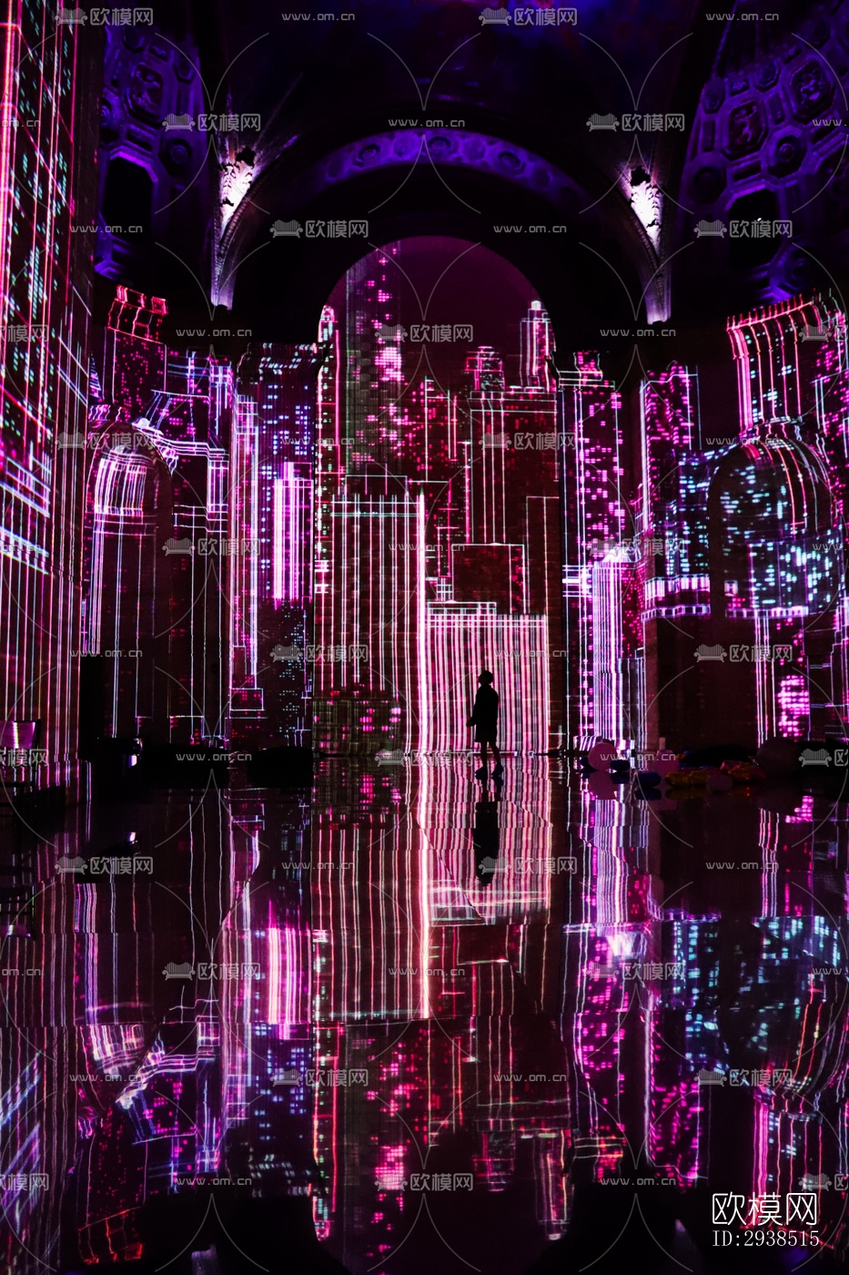 东南亚展览展厅效果图下载（渲染图8）