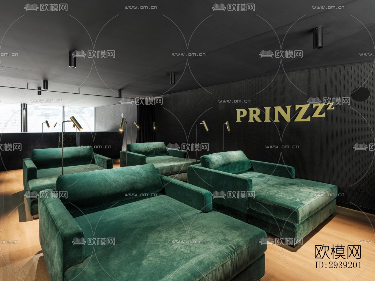 后现代酒店民宿效果图下载（渲染图12）