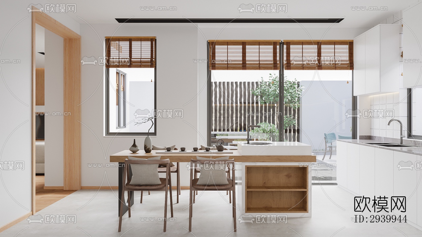 日式复式效果图下载（渲染图11）