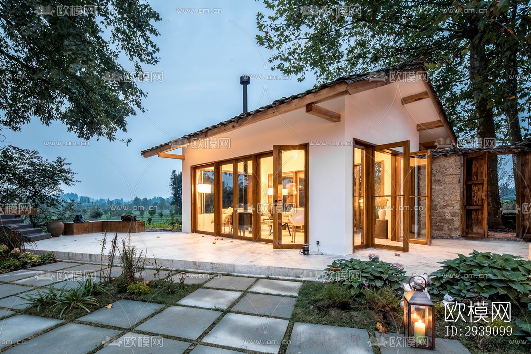 北欧酒店民宿效果图下载（渲染图5）