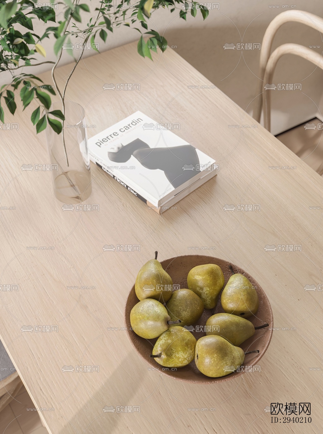 日式平层效果图下载（渲染图8）