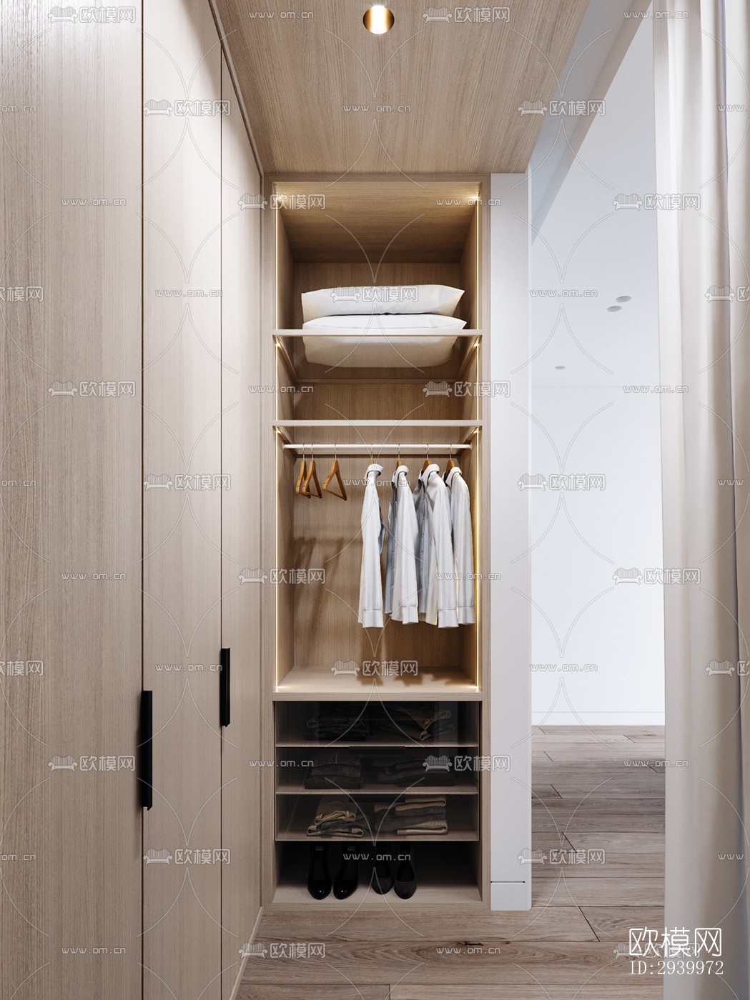 现代复式效果图下载（渲染图15）