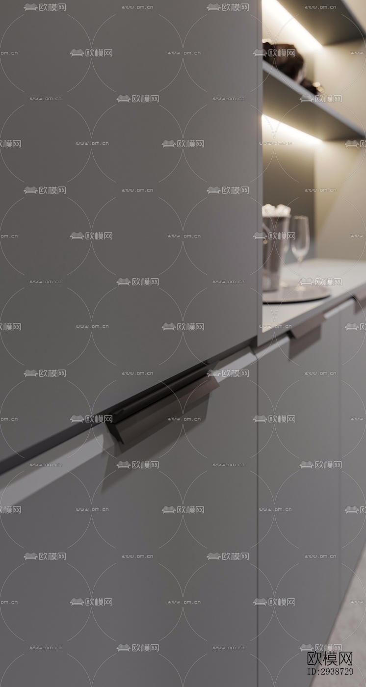 现代展览展厅效果图下载（渲染图13）