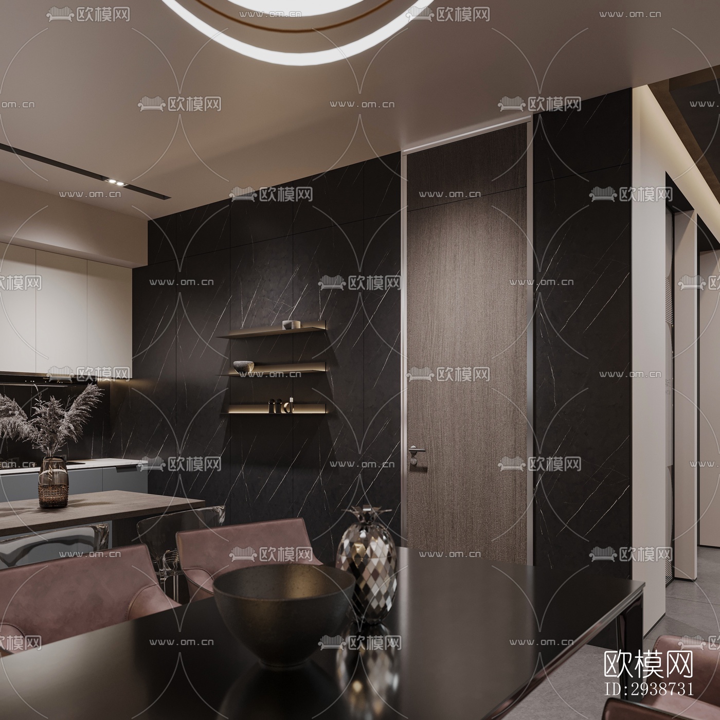 现代展览展厅效果图下载（渲染图12）