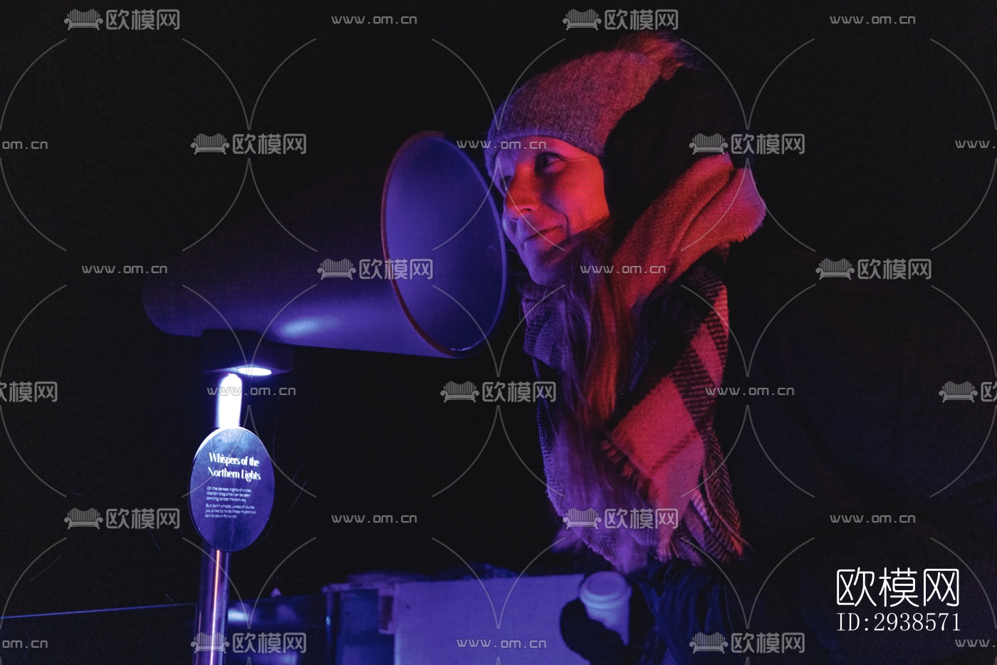 工业风展览展厅效果图下载（渲染图14）