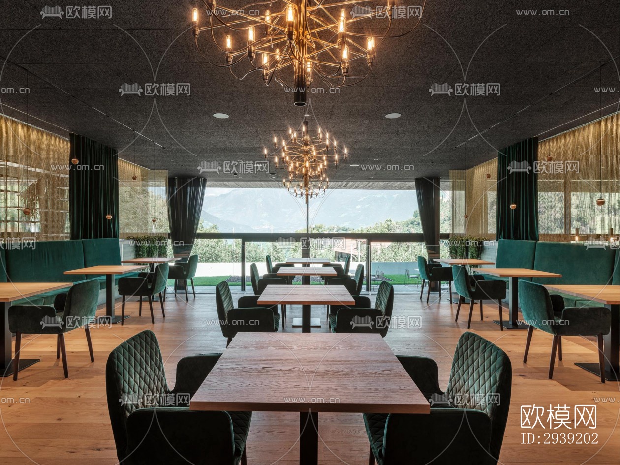 后现代酒店民宿效果图下载（渲染图10）