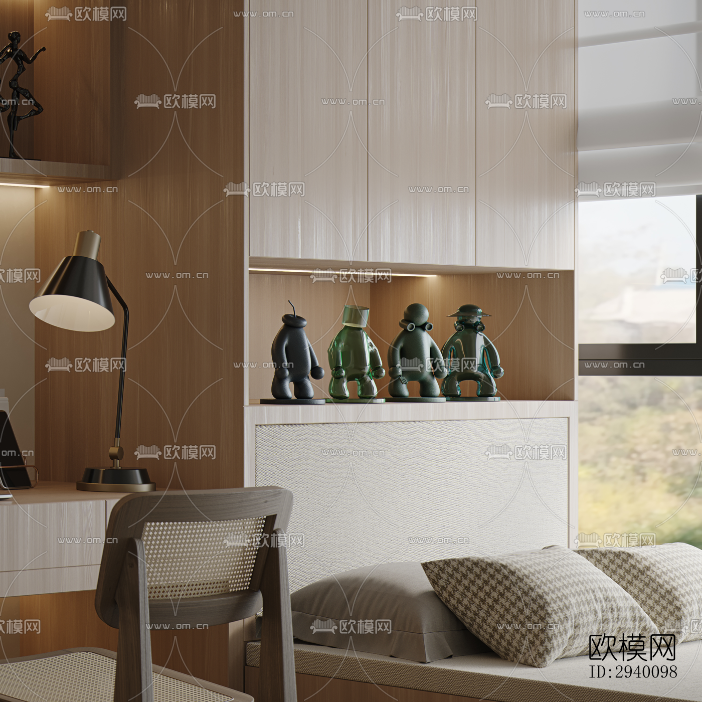 北欧平层效果图下载（渲染图6）