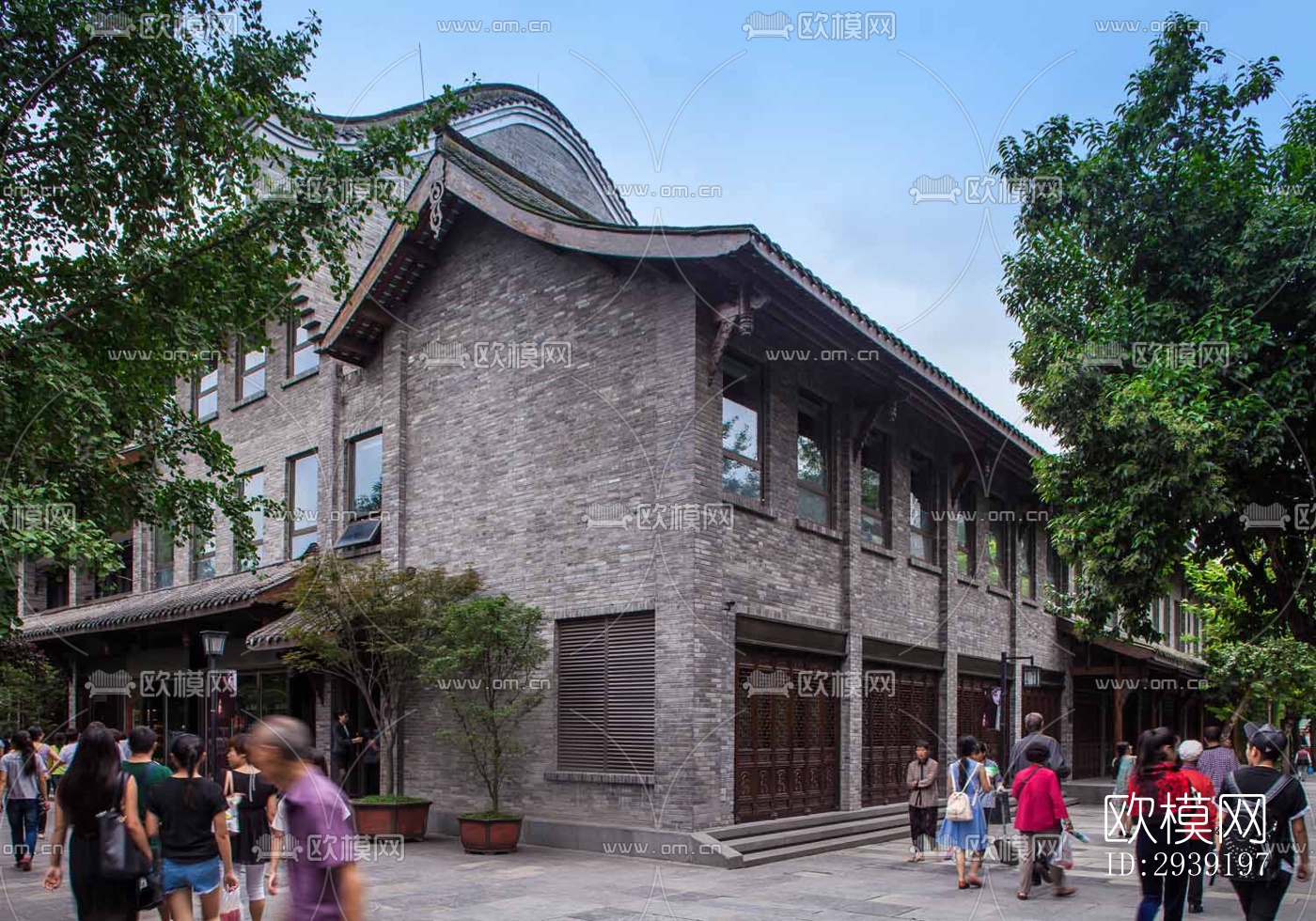 后现代酒店民宿效果图下载（渲染图13）