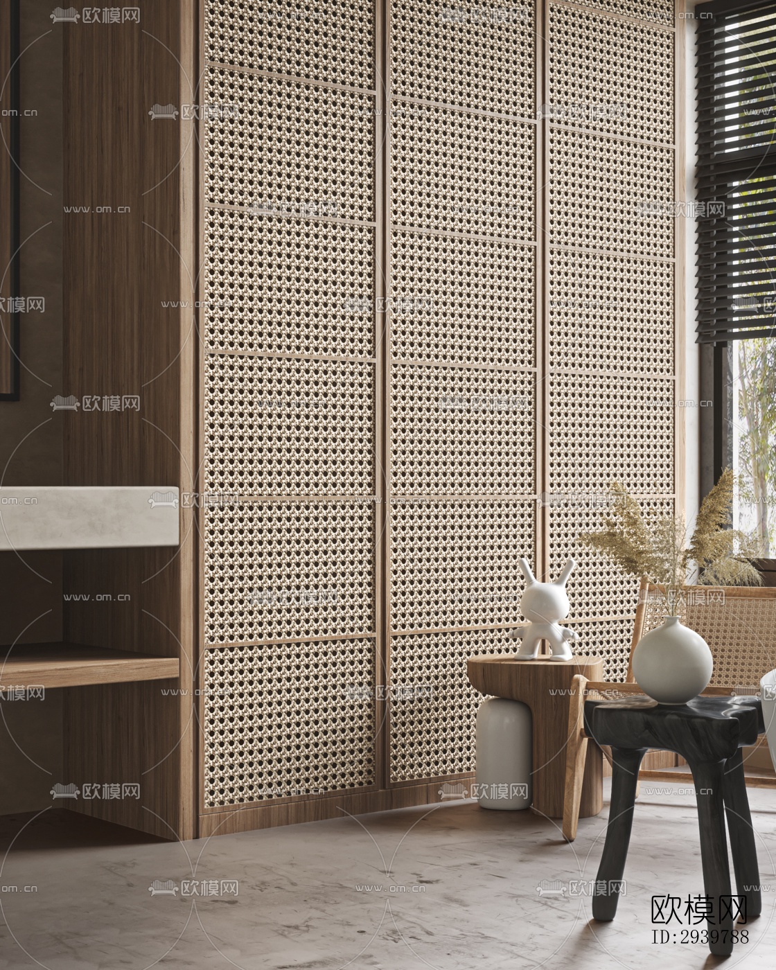 侘寂公寓效果图下载（渲染图11）