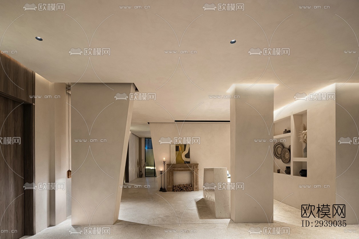 侘寂酒店民宿效果图下载（渲染图7）