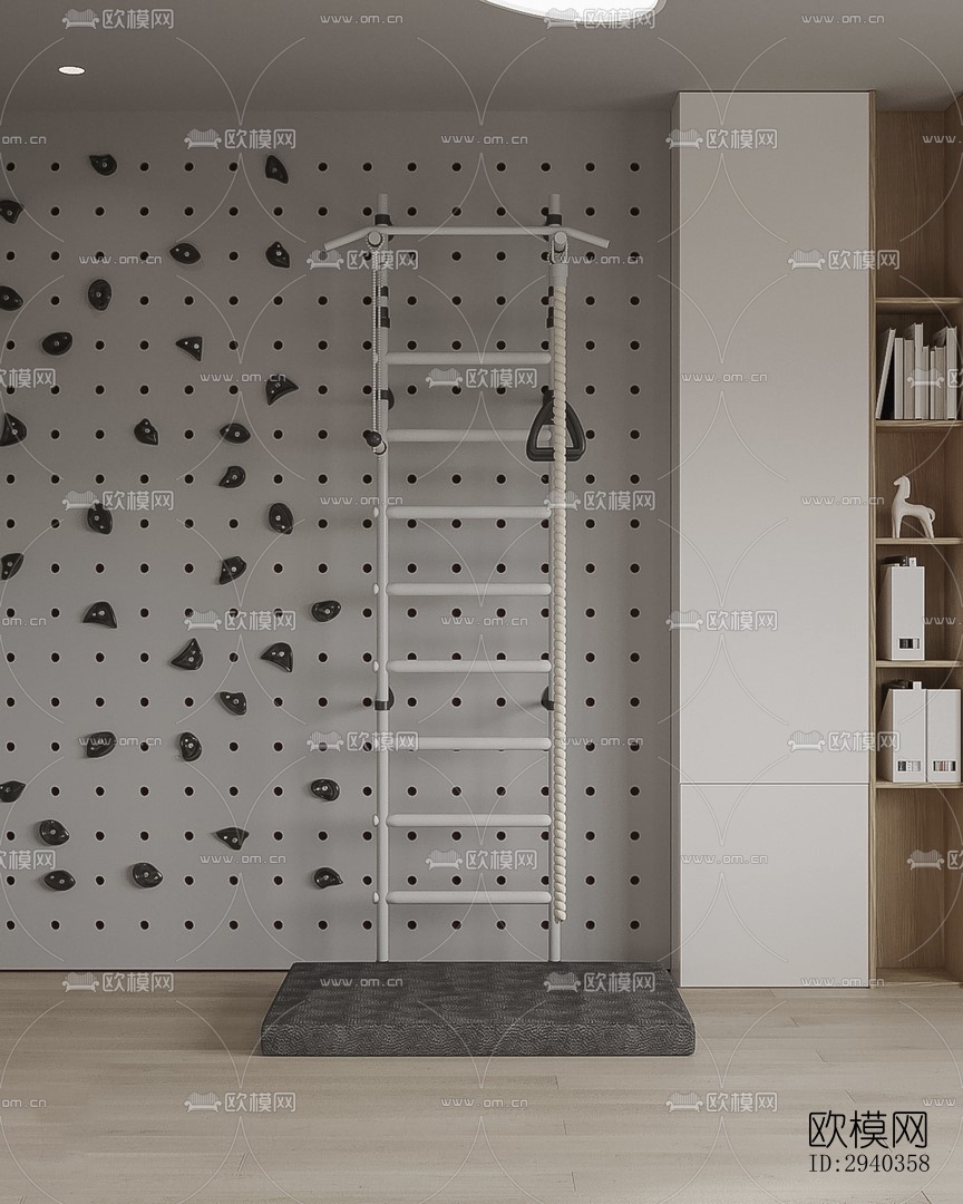 现代平层效果图下载（渲染图16）