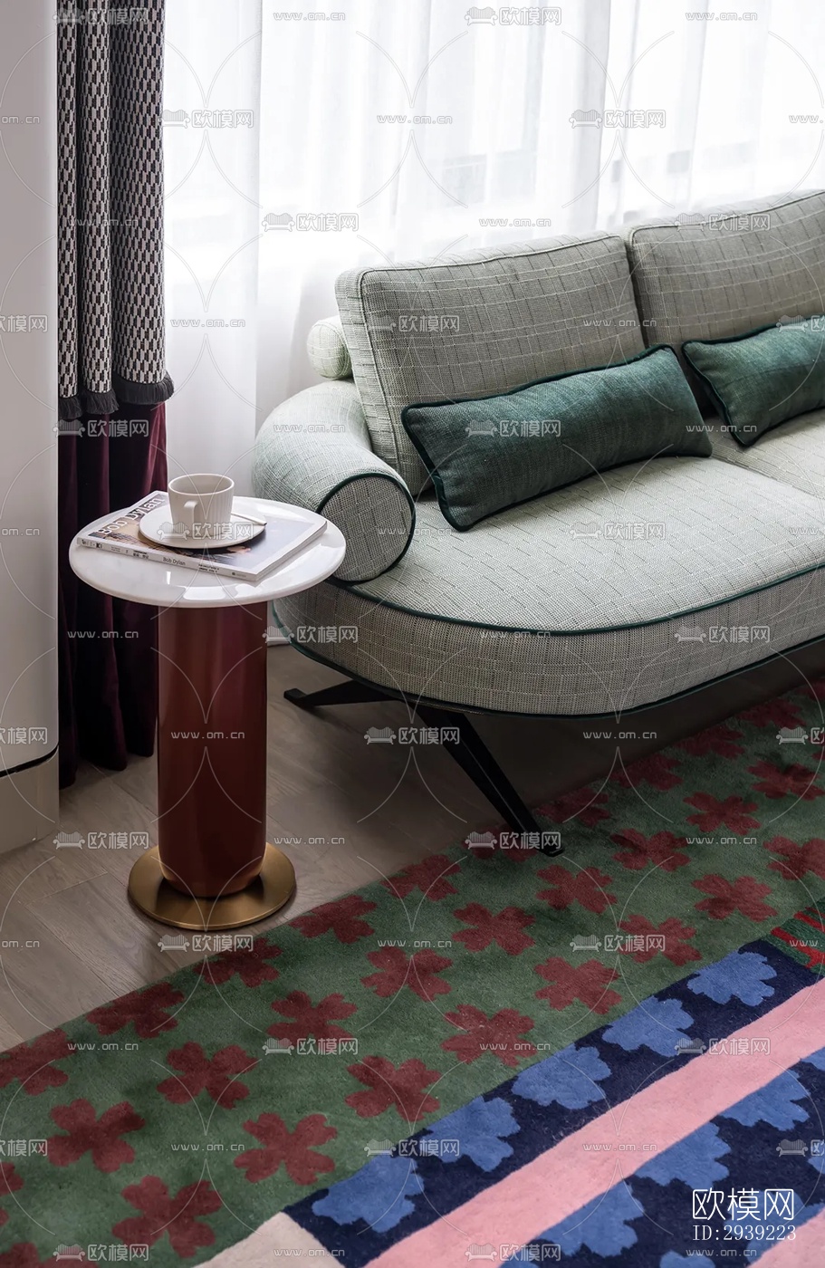 后现代酒店民宿效果图下载（渲染图13）