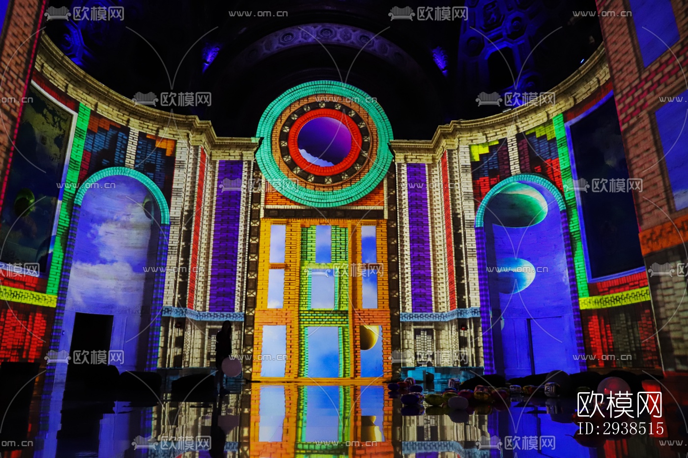 东南亚展览展厅效果图下载（渲染图10）