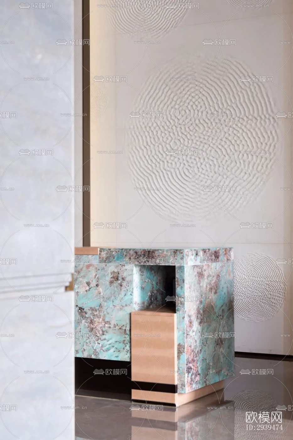 现代酒店民宿效果图下载（渲染图5）