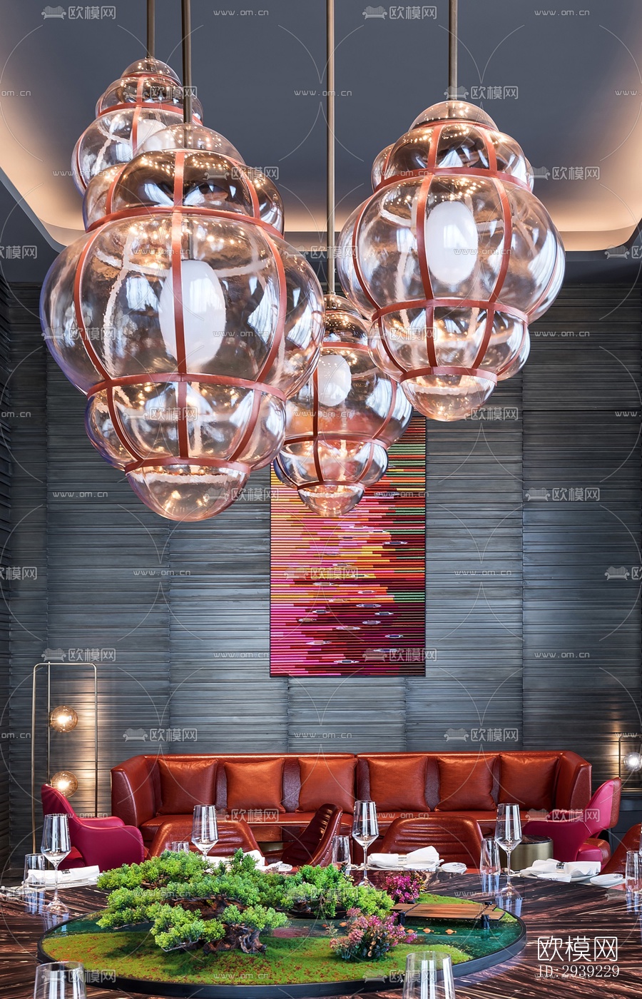 后现代酒店民宿效果图下载（渲染图1）