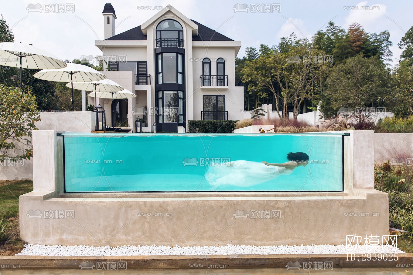 侘寂酒店民宿效果图下载（渲染图3）