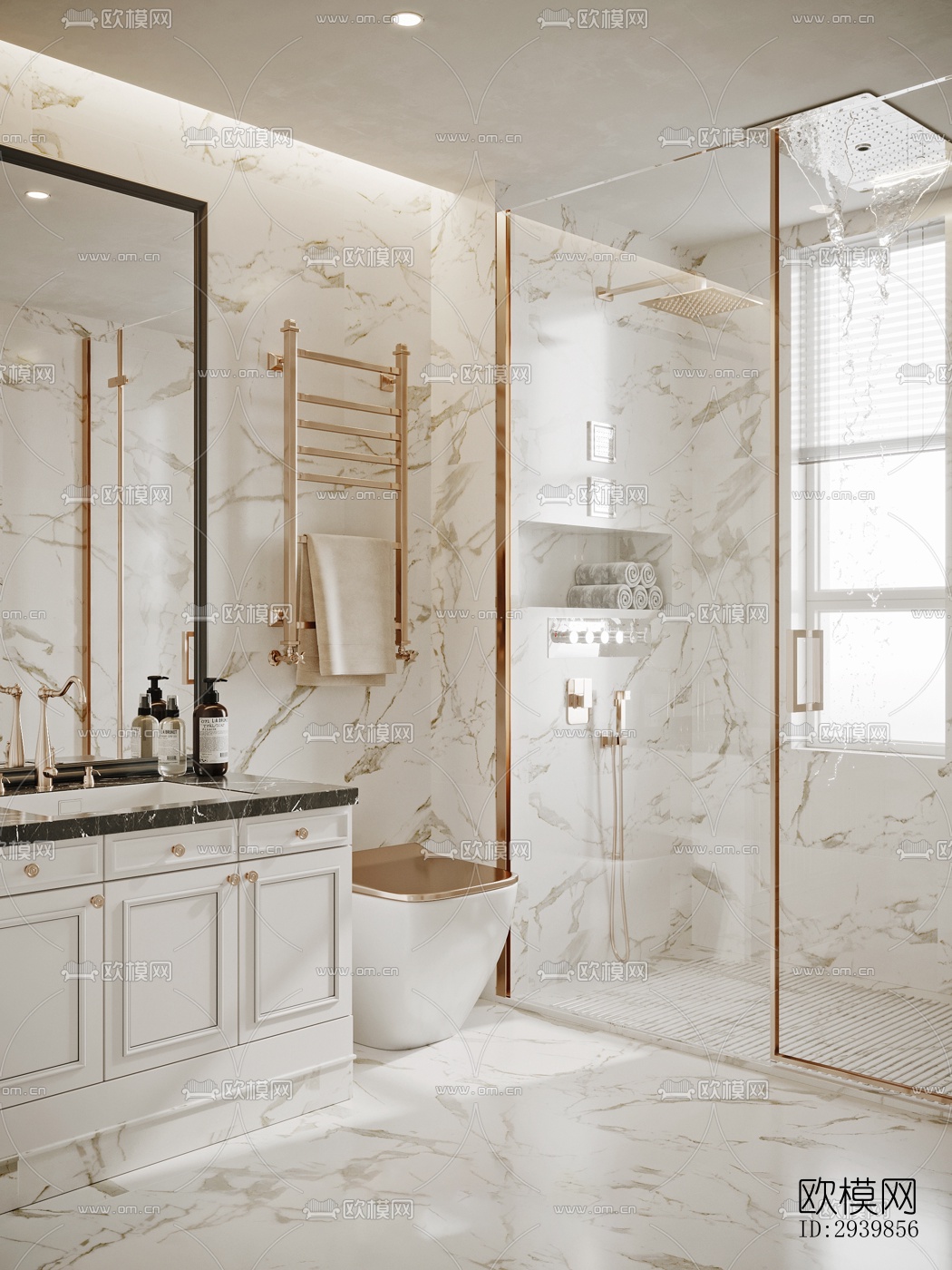 侘寂别墅效果图下载（渲染图5）