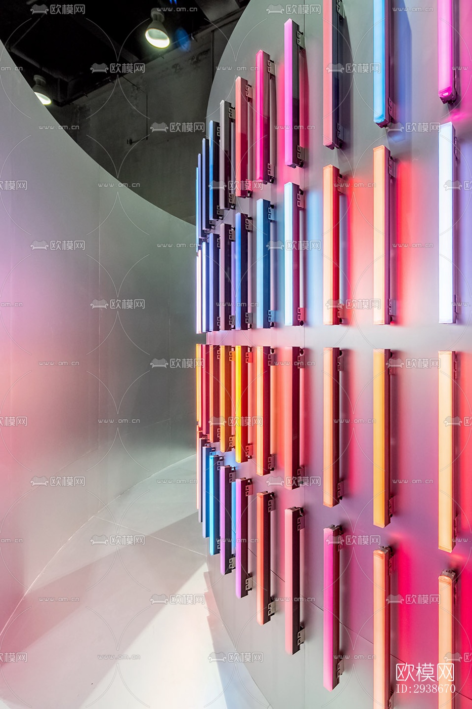 现代展览展厅效果图下载（渲染图16）