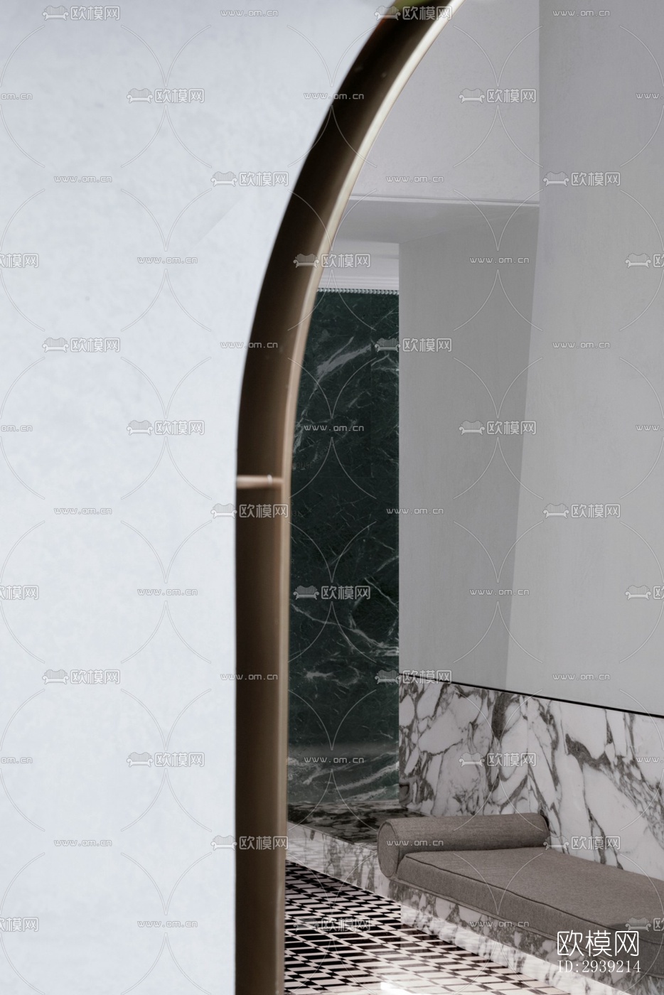 后现代酒店民宿效果图下载（渲染图7）