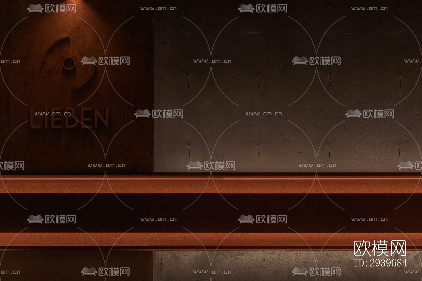 中古风酒吧效果图下载（渲染图2）