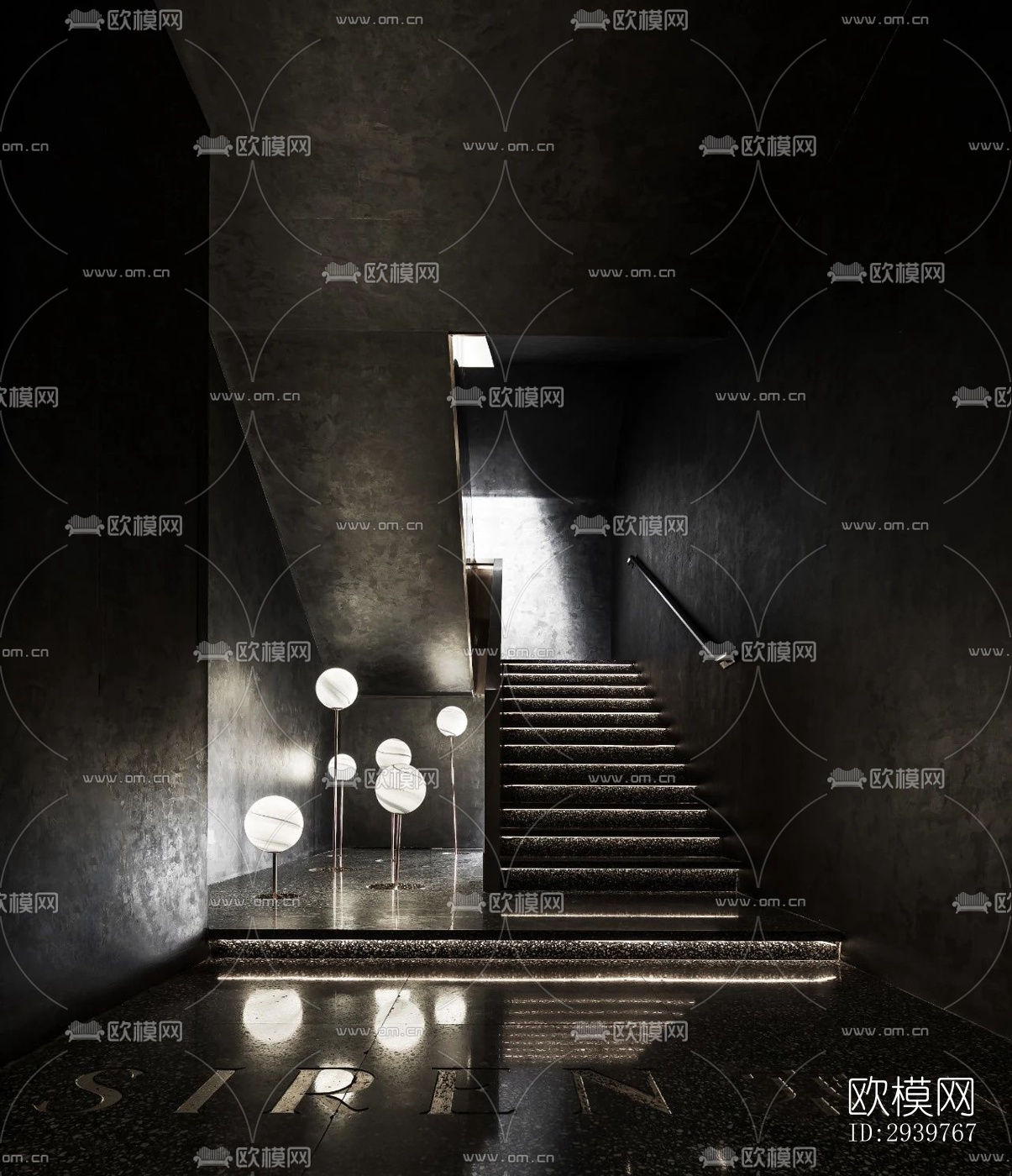 现代酒吧效果图下载（渲染图8）