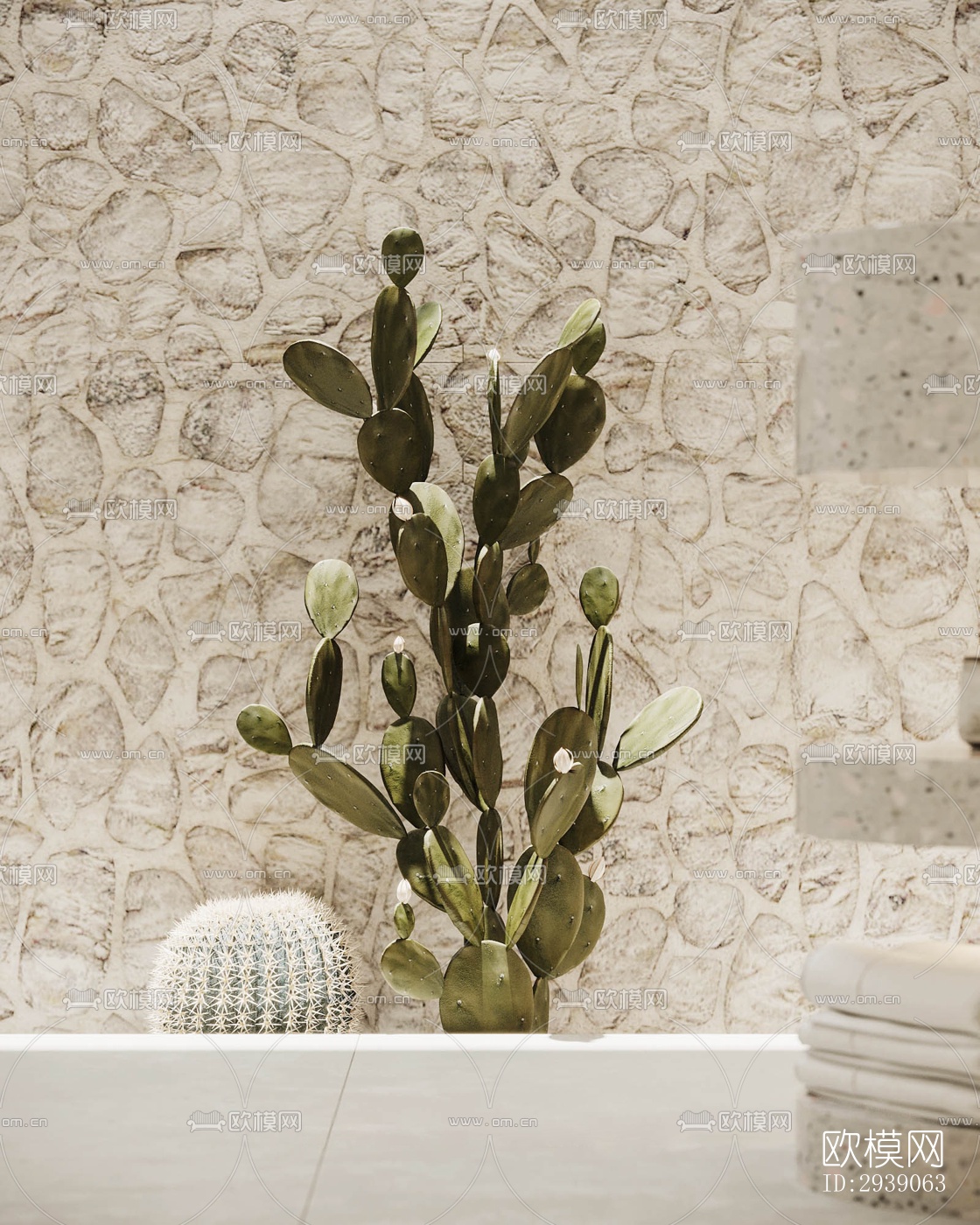 侘寂酒店民宿效果图下载（渲染图12）